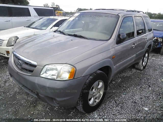 4F2YU07171KM53964 - 2001 MAZDA TRIBUTE DX TAN photo 2