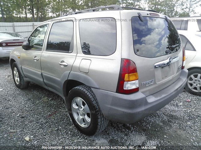 4F2YU07171KM53964 - 2001 MAZDA TRIBUTE DX 棕色 照片 3