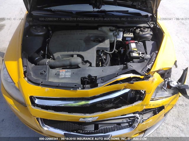 1G1ZA5EU8CF319668 - 2012 CHEVROLET MALIBU LS Сары фото 10
