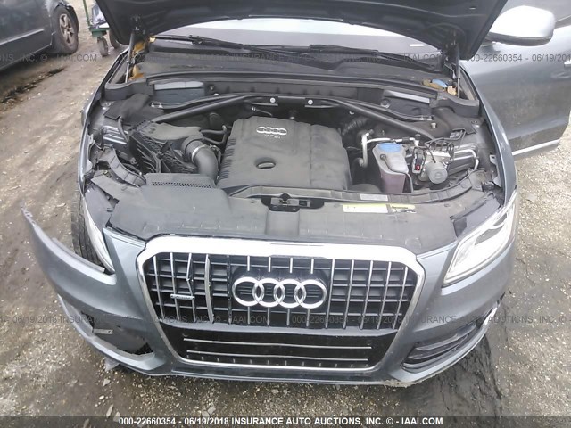 WA1LFAFP9FA014935 - 2015 AUDI Q5 PREMIUM PLUS GRAY photo 10