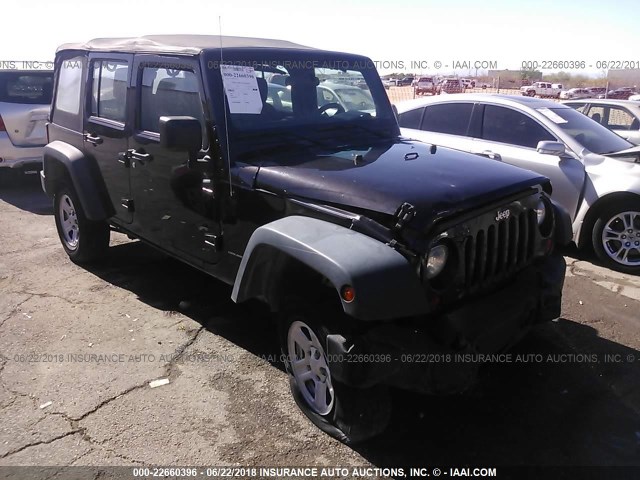 1C4BJWDG1DL685856 - 2013 JEEP WRANGLER UNLIMITE SPORT BLACK photo 6