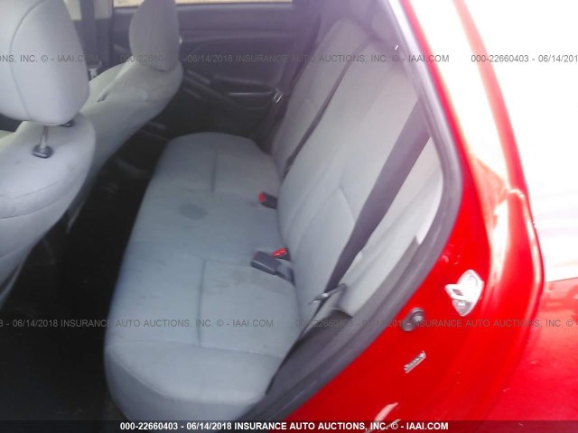 2T1KU40E59C012714 - 2009 TOYOTA COROLLA MATRIX  RED photo 8