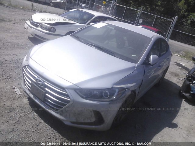 5NPD84LF5JH336491 - 2018 HYUNDAI ELANTRA SEL/VALUE/LIMITED SILVER photo 6