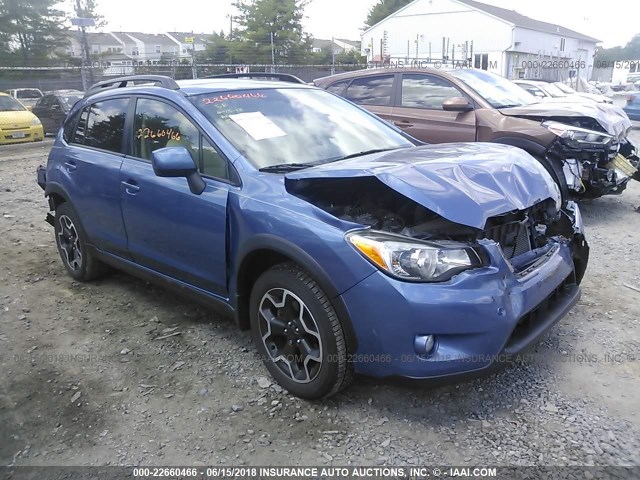 JF2GPAVC1E8331604 - 2014 SUBARU XV CROSSTREK 2.0 PREMIUM BLUE photo 1