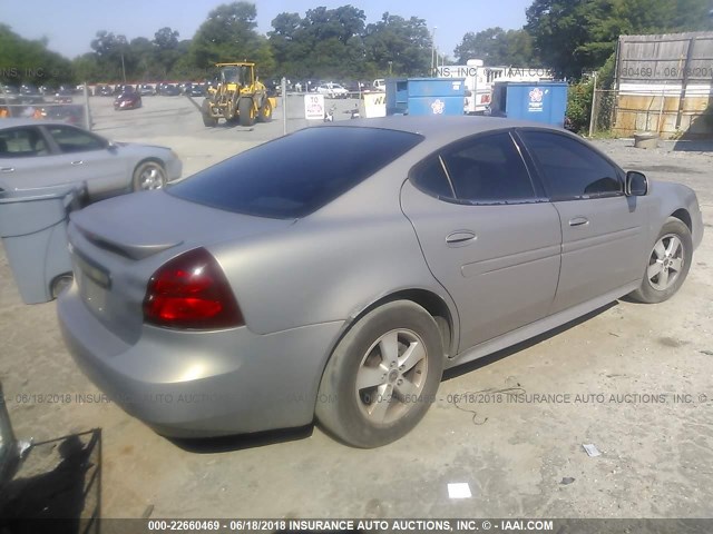2G2WP552261134541 - 2006 PONTIAC GRAND PRIX TAN photo 4