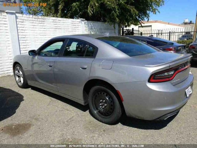 2C3CDXCTXJH243008 - 2018 DODGE CHARGER R/T SILVER photo 15