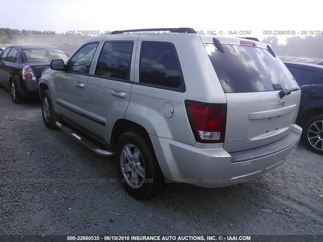 1J8GS48K77C538623 - 2007 JEEP GRAND CHEROKEE LAREDO/COLUMBIA/FREEDOM 银色 照片 3