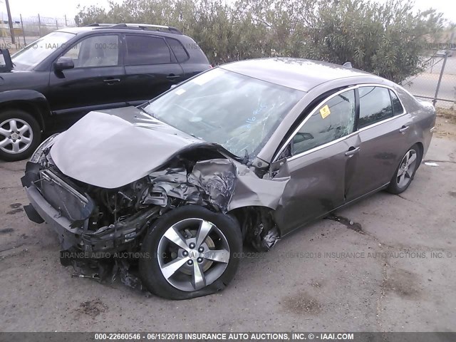 1G1ZA5E01CF216945 - 2012 CHEVROLET MALIBU LS ოქროსფერი ფოტო 2