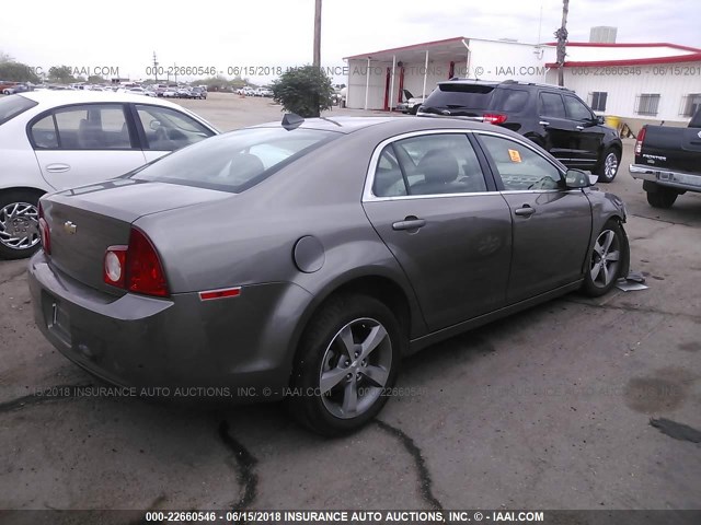 1G1ZA5E01CF216945 - 2012 CHEVROLET MALIBU LS ოქროსფერი ფოტო 4