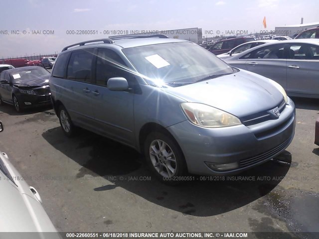 5TDBA22C05S033044 - 2005 TOYOTA SIENNA XLE/XLE LIMITED BLUE photo 1