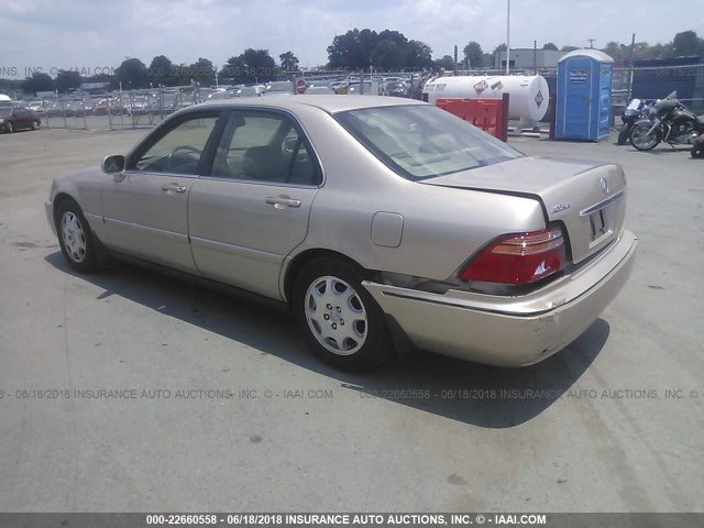 JH4KA9665XC009774 - 1999 ACURA 3.5RL GOLD photo 3