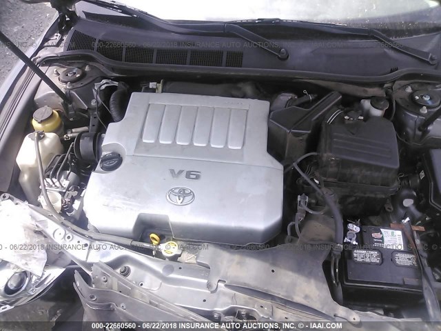 4T1BK46K29U079112 - 2009 TOYOTA CAMRY SE/LE/XLE ნაცრისფერი ფოტო 10