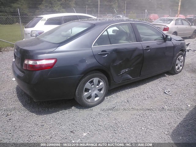 4T1BK46K29U079112 - 2009 TOYOTA CAMRY SE/LE/XLE ნაცრისფერი ფოტო 4