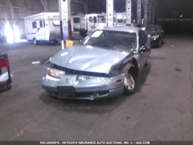 1G8ZH52872Z117387 - 2002 SATURN SL1 Light Blue photo 6