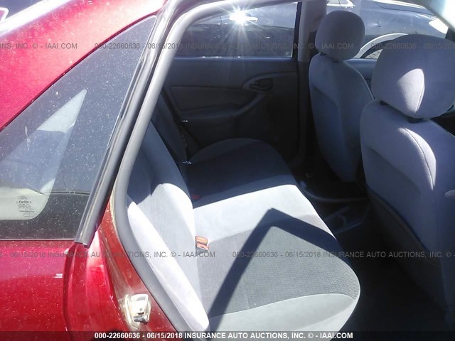 1FAHP33P03W289218 - 2003 FORD FOCUS LX RED photo 8