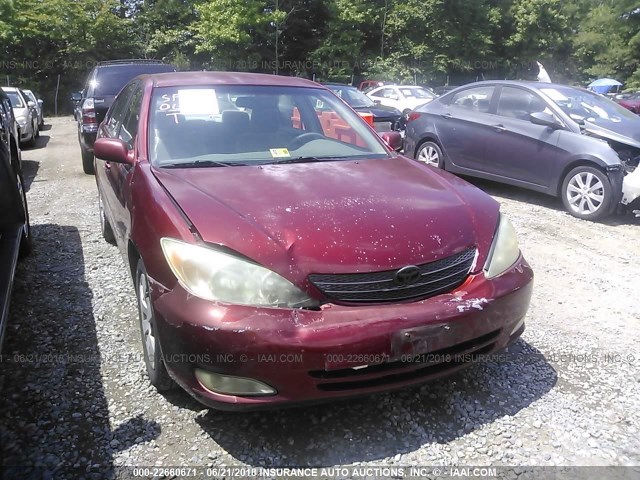 4T1BE30K43U219873 - 2003 TOYOTA CAMRY LE/XLE/SE Qırmızı foto 6
