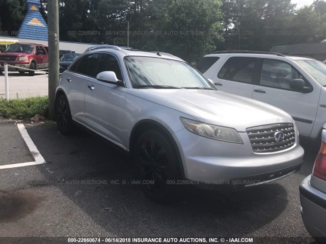 JNRBS08W66X400267 - 2006 INFINITI FX45 GRAY photo 1