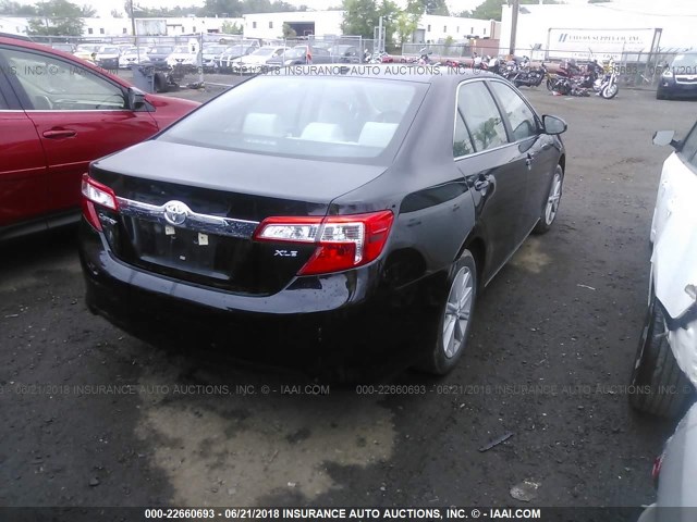 4T4BF1FK9ER404874 - 2014 TOYOTA CAMRY L/SE/LE/XLE 黑色 照片 4