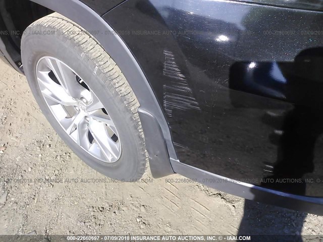 5TDJKRFH8FS122322 - 2015 TOYOTA HIGHLANDER XLE შავი ფოტო 6