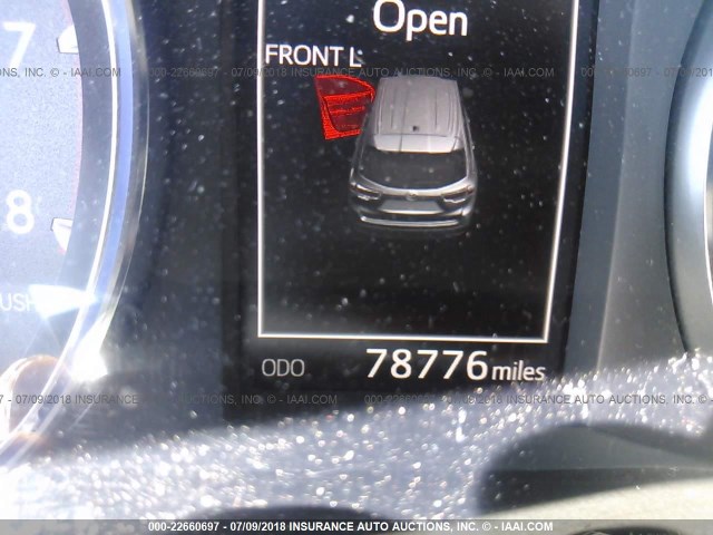 5TDJKRFH8FS122322 - 2015 TOYOTA HIGHLANDER XLE შავი ფოტო 7