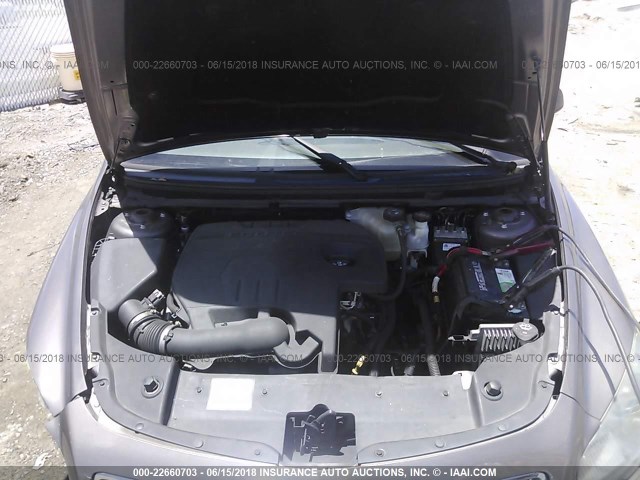 1G1ZA5EU3BF150710 - 2011 CHEVROLET MALIBU LS BROWN photo 10