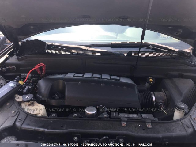 1GKLRMED3AJ179298 - 2010 GMC ACADIA SLT-1 Czarny zdjęcie 10