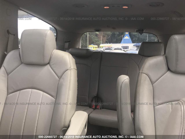 5GAEV23D59J198603 - 2009 BUICK ENCLAVE CXL Beige photo 8