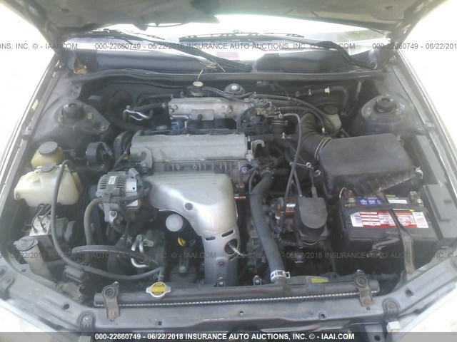 4T1BG22K51U818473 - 2001 TOYOTA CAMRY CE/LE/XLE GRAY photo 10