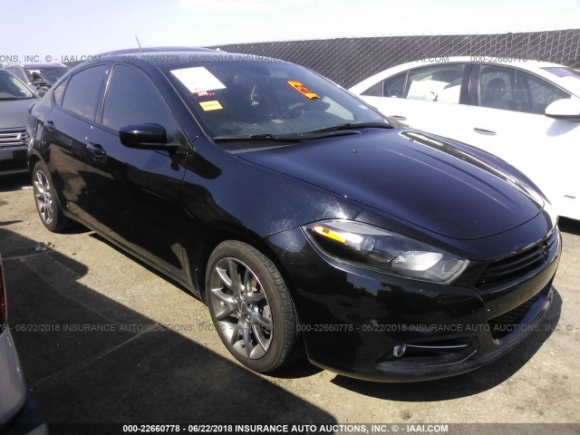 1C3CDFBB8FD205185 - 2015 DODGE DART SXT BLACK photo 1