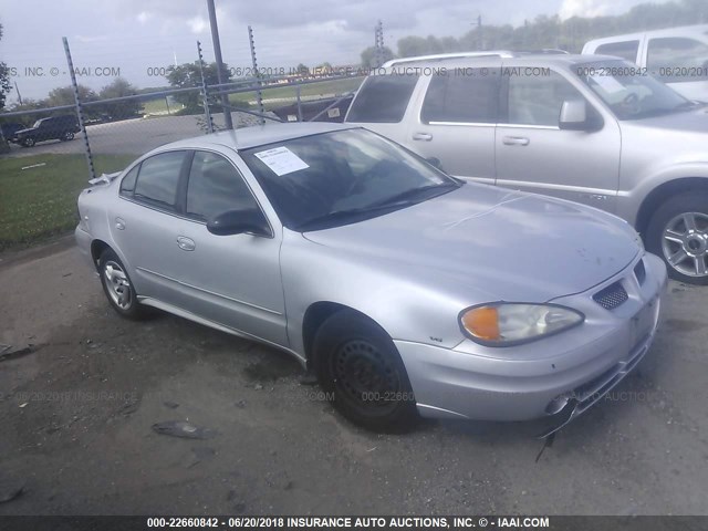 1G2NF52EX4C255080 - 2004 PONTIAC GRAND AM SE1 SILVER photo 1