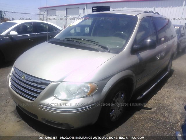 2C8GP64L55R473907 - 2005 CHRYSLER TOWN & COUNTRY LIMITED GOLD photo 2