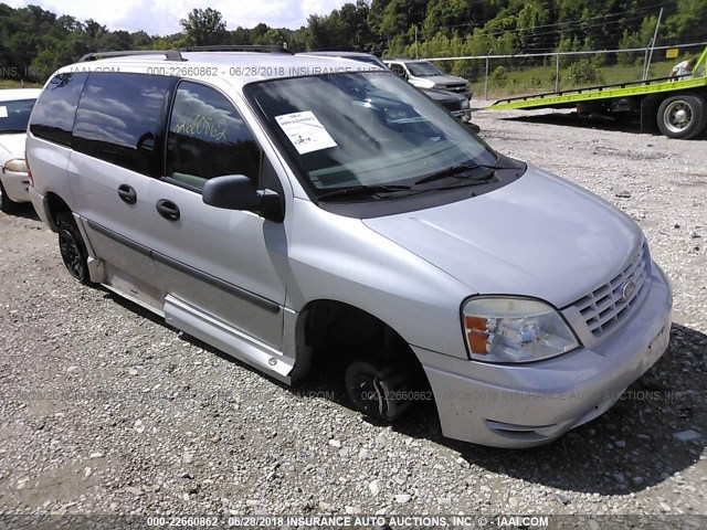 2FMZA51237BA28249 - 2007 FORD FREESTAR SE SILVER photo 1