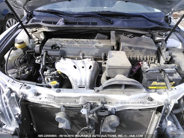 4T1BE46K49U872497 - 2009 TOYOTA CAMRY SE/LE/XLE ნაცრისფერი ფოტო 10