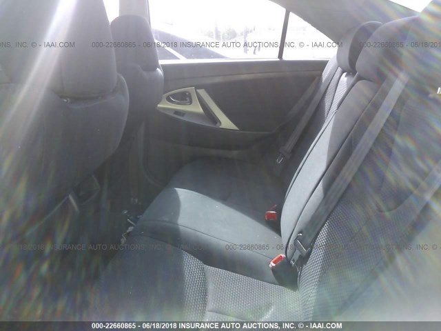 4T1BE46K49U872497 - 2009 TOYOTA CAMRY SE/LE/XLE GRAY photo 8