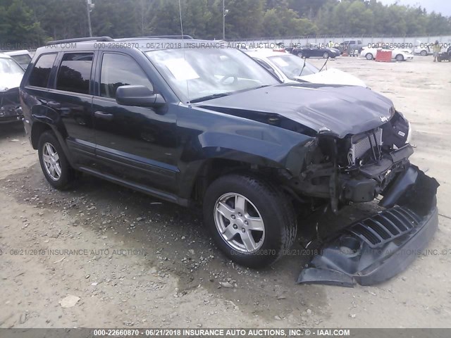1J4HS48N75C732520 - 2005 JEEP GRAND CHEROKEE LAREDO/COLUMBIA/FREEDOM 绿色 照片 1