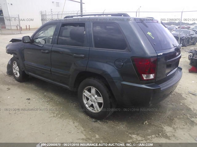 1J4HS48N75C732520 - 2005 JEEP GRAND CHEROKEE LAREDO/COLUMBIA/FREEDOM 绿色 照片 3