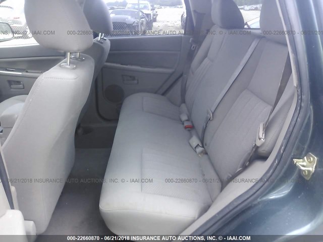 1J4HS48N75C732520 - 2005 JEEP GRAND CHEROKEE LAREDO/COLUMBIA/FREEDOM 绿色 照片 8
