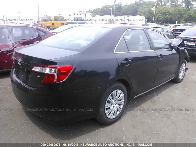 4T4BF1FK5ER368925 - 2014 TOYOTA CAMRY L/SE/LE/XLE 黑色 照片 4