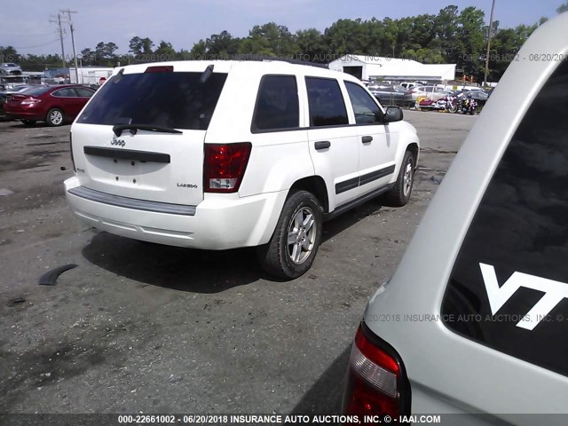 1J4GR48K35C693938 - 2005 JEEP GRAND CHEROKEE LAREDO/COLUMBIA/FREEDOM 白色 照片 4
