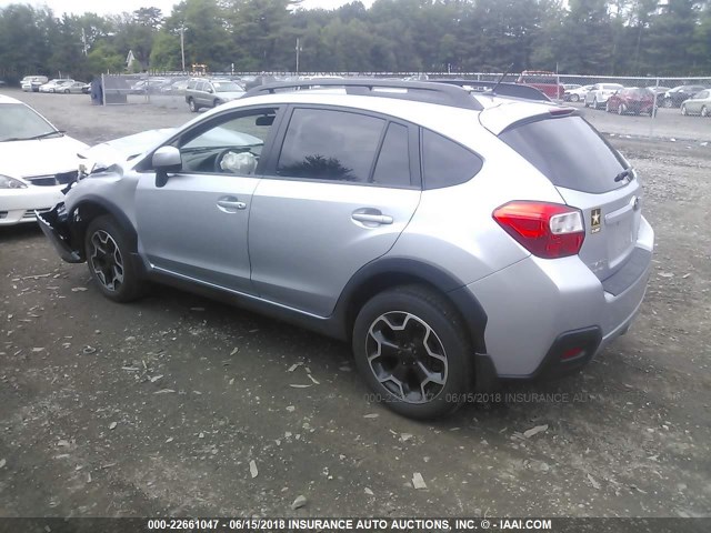 JF2GPACC4D2828649 - 2013 SUBARU XV CROSSTREK 2.0 PREMIUM SILVER photo 3