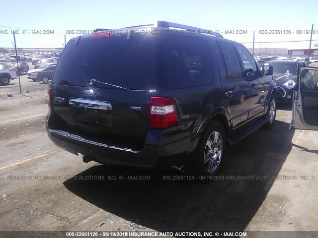 1FMFU20557LA95388 - 2007 FORD EXPEDITION LIMITED GRAY photo 4