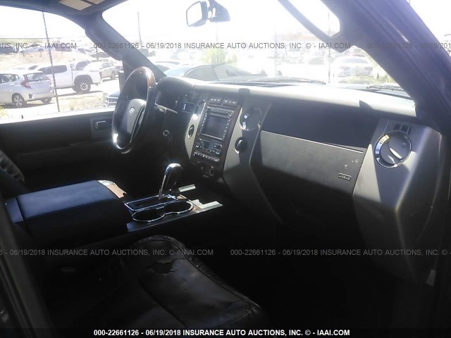 1FMFU20557LA95388 - 2007 FORD EXPEDITION LIMITED GRAY photo 5