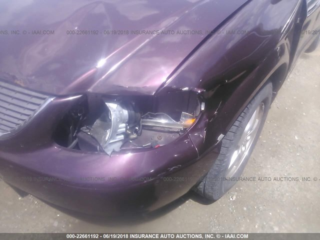 2C4GP44L93R323897 - 2003 CHRYSLER TOWN & COUNTRY LX PURPLE photo 6