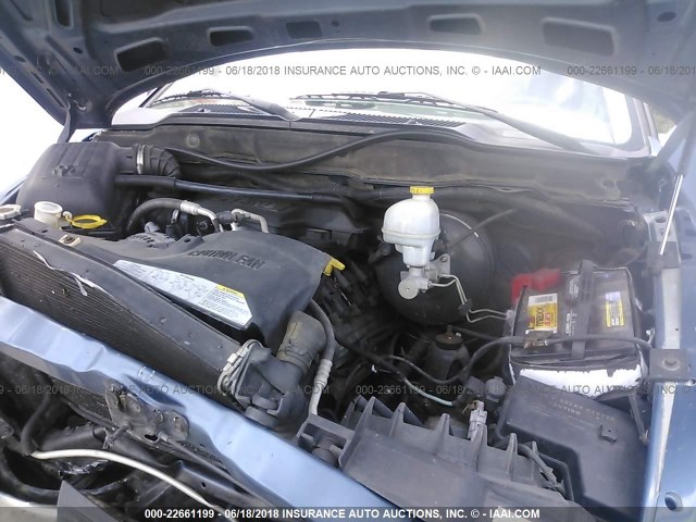 3D7KU26D74G127869 - 2004 DODGE RAM 2500 ST/SLT 蓝色 照片 10
