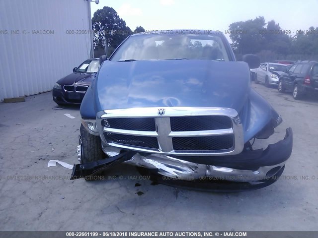 3D7KU26D74G127869 - 2004 DODGE RAM 2500 ST/SLT 蓝色 照片 6