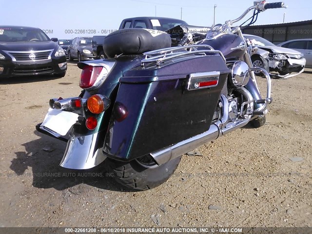 JH2RC44352M611672 - 2002 HONDA VT750 CDA 紫色 照片 4