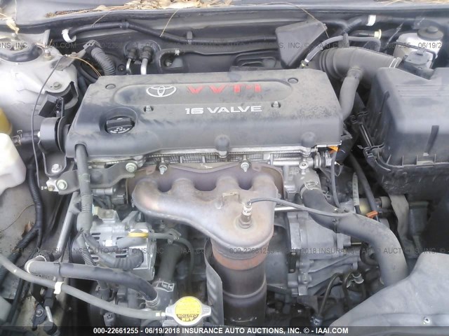 4T1BE32K43U762606 - 2003 TOYOTA CAMRY LE/XLE/SE ვერცხლისფერი ფოტო 10