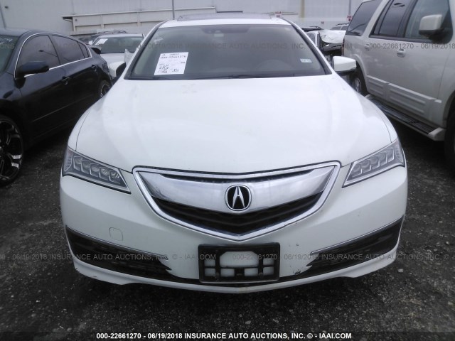 19UUB2F58HA002497 - 2017 ACURA TLX TECH 白色 照片 6