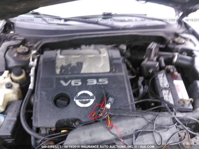 1N4BL11E25C310470 - 2005 NISSAN ALTIMA SE/SL/SE-R GRAY photo 10