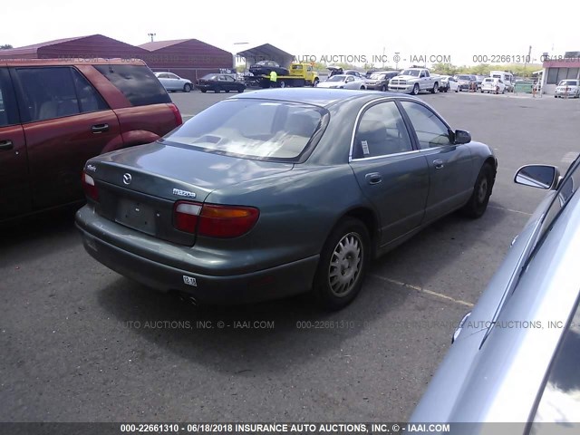 JM1TA2219W1413887 - 1998 MAZDA MILLENIA GREEN photo 4